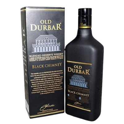 OLD DURBAR BLACK CHMINEY WHISKY 1LTR